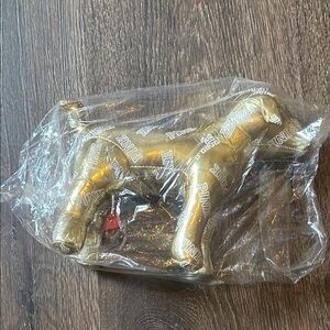 2014 VS Pink Mini Gold Dog Plush